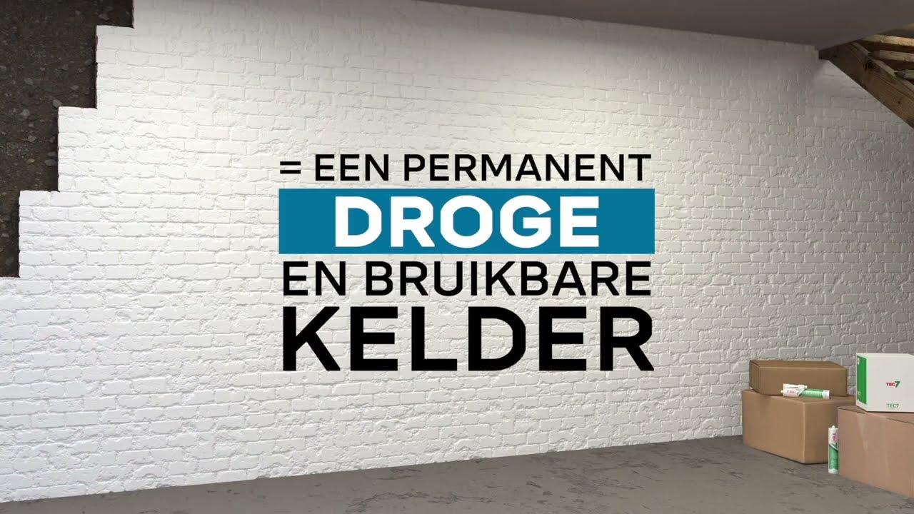 Tec7 WP7 501 Kelder + Muur Waterdicht