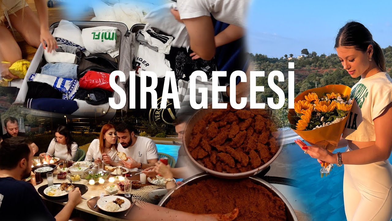 EVDE ÇİĞ KÖFTE PARTİSİ VE  HAVUZA DÜŞENLER🥳 Parti Hazırlıkları, Yine Bavul Hazırlığı, Alışverişim
