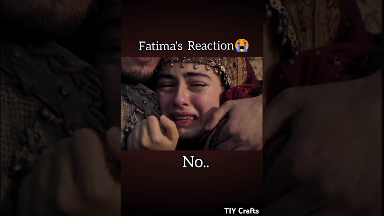 Fatima's Reaction on Bala's death💔| Fatima Hatun crying | TIY Crafts #shorts #reels #viralshort