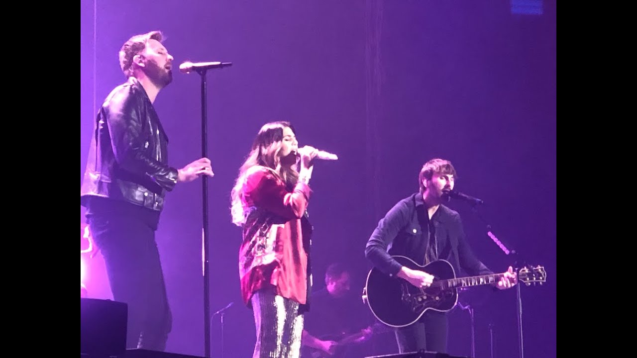 Lady Antebellum “What If I Never Get Over You” LIVE at C2C Dublin