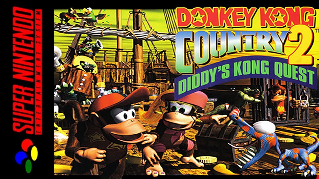 [Longplay] SNES - Donkey Kong Country 2: Diddy's Kong Quest [102%] (4K, 60FPS)