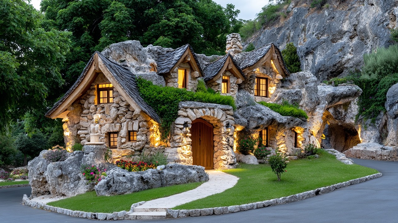 10 Unique Stone Houses That Feel Like They Came Straight Out of a Fairytale | Fantasy Stone Homes