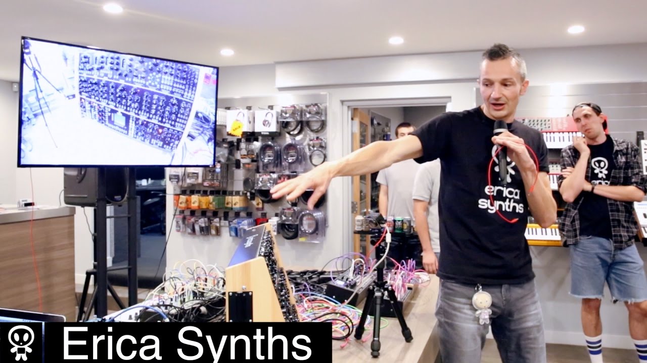 Erica Synths In-Store Event at Perfect Circuit Audio