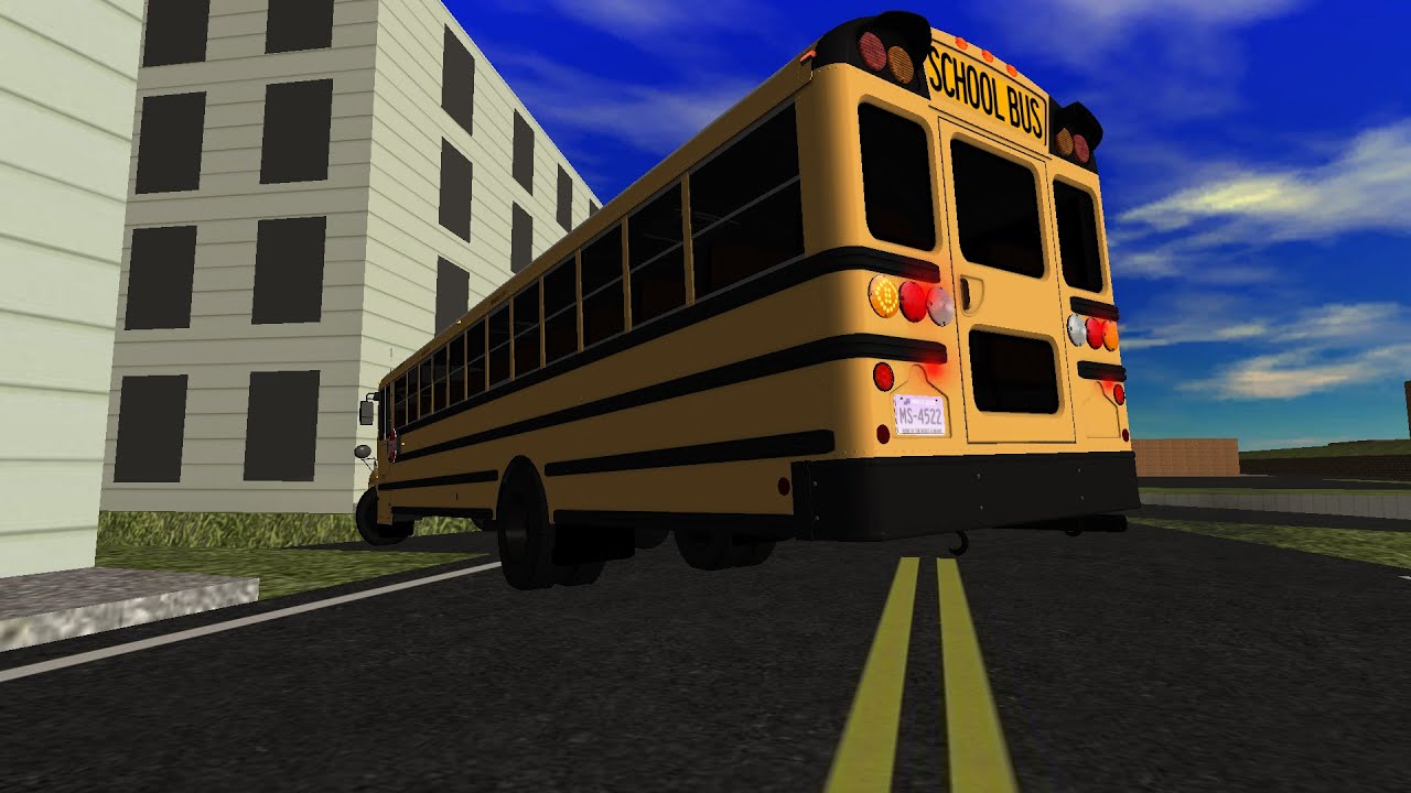 Rigs Of Rods driving buses at the Chillcat event!