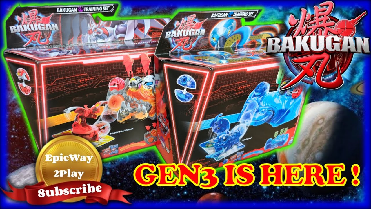 Bakugan GEN3 - Dragonoid and Octogan Training Sets