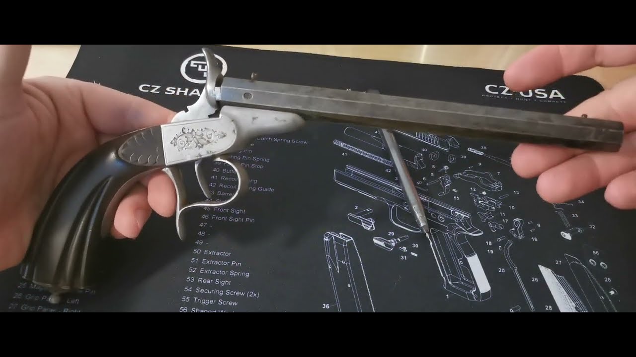 Pistolet de Salon calibre 6mm Flobert, CAT D