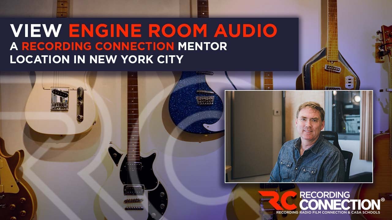 Engine Room Audio: A New York City Recording Connection Mentor Location