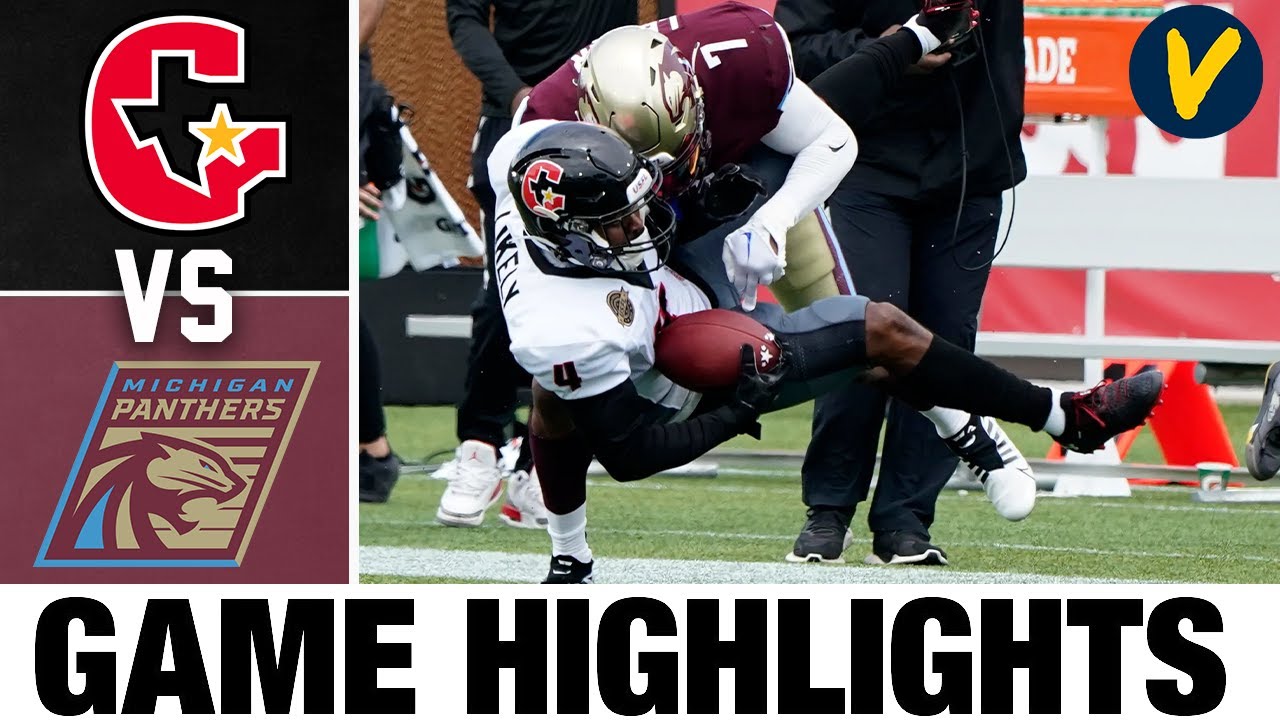 Houston Gamblers vs Michigan Panthers Highlights | 2022 USFL Highlights