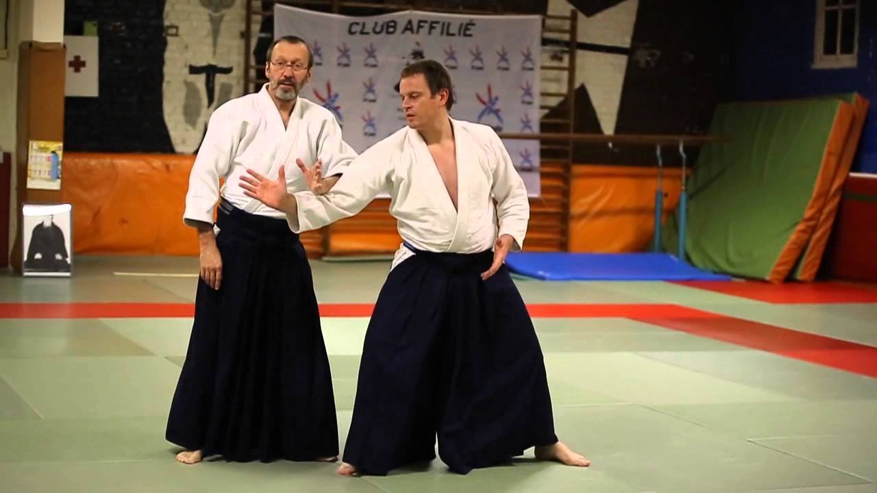 aikido - ikkyo - udeosae - construction