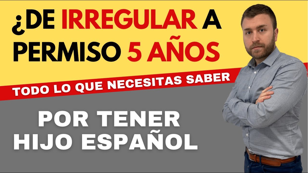 👨‍👩‍👧‍👧Permiso de RESIDENCIA por tener HIJO en España🌍