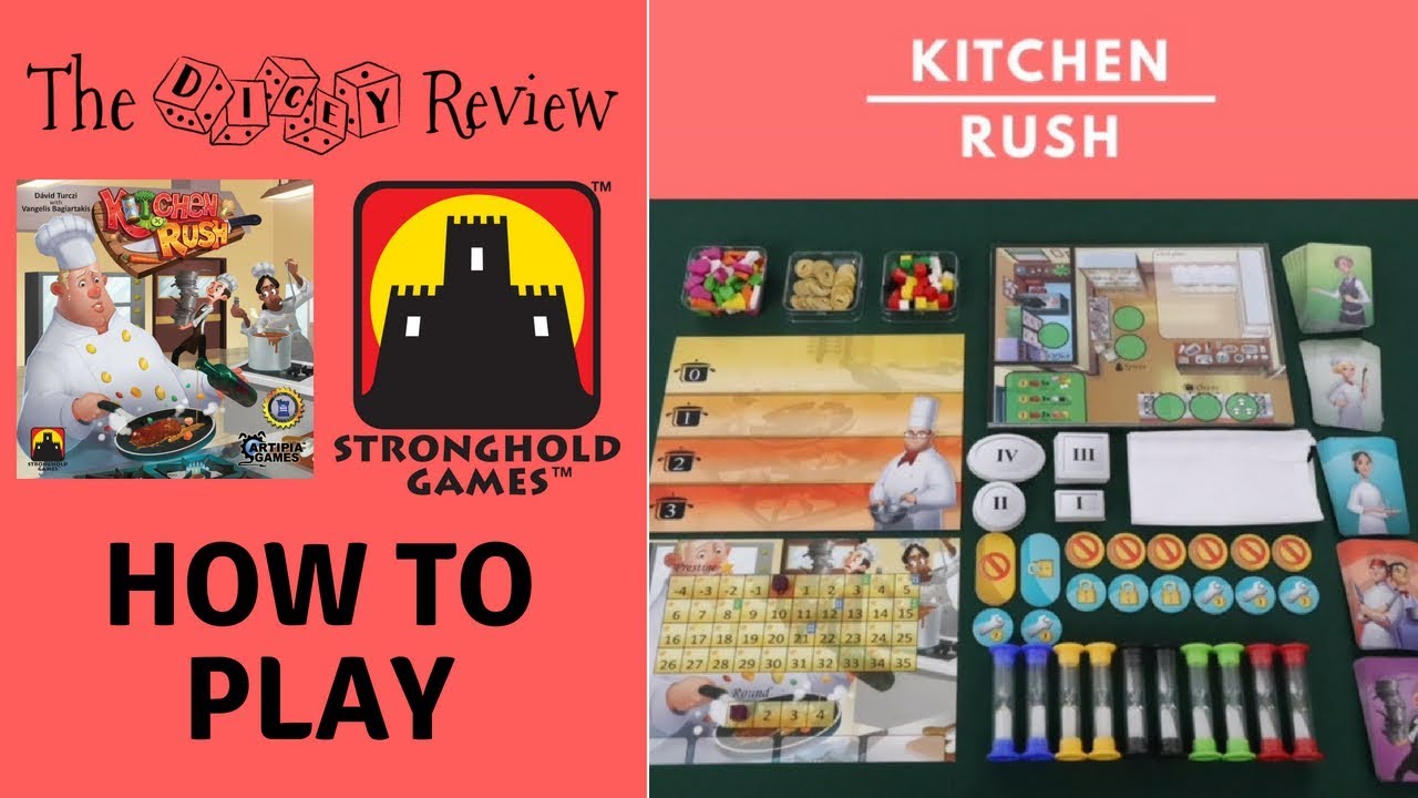 Kitchen Rush - A Dicey Walkthrough!