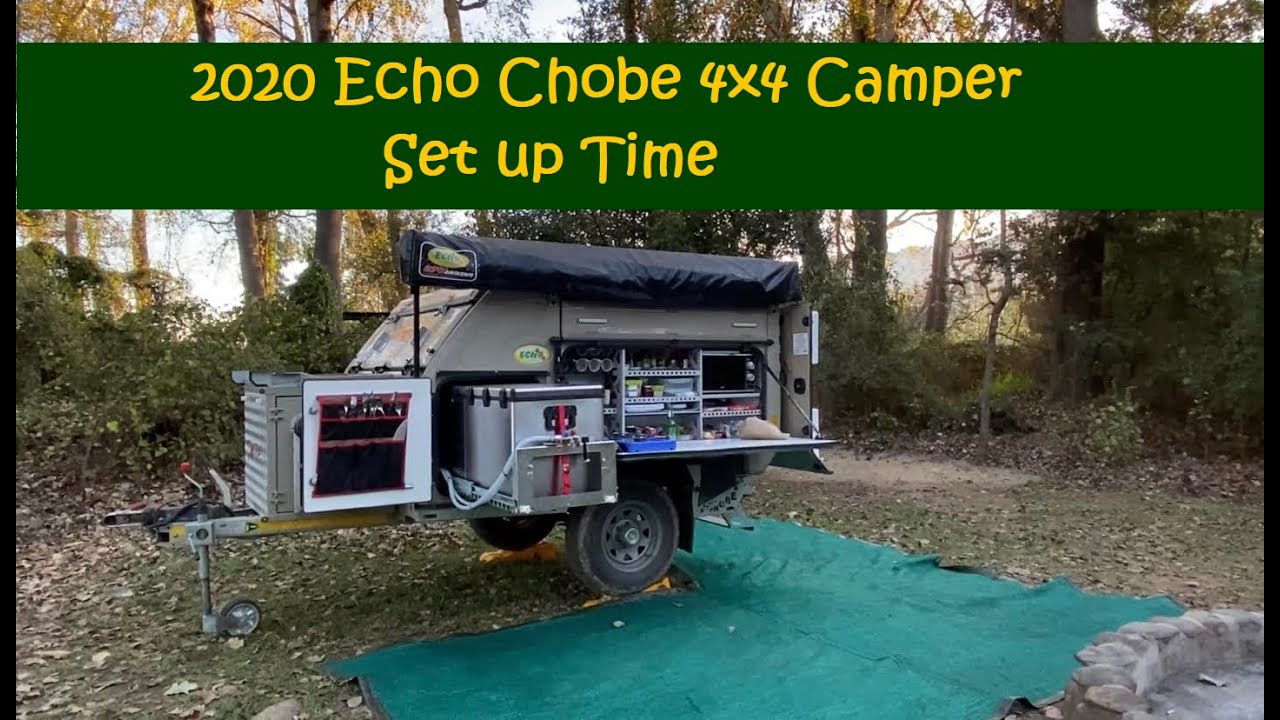 Время настройки Echo 4x4 Chobe 2 Sleeper 2020 с учетом времени в режиме реального времени