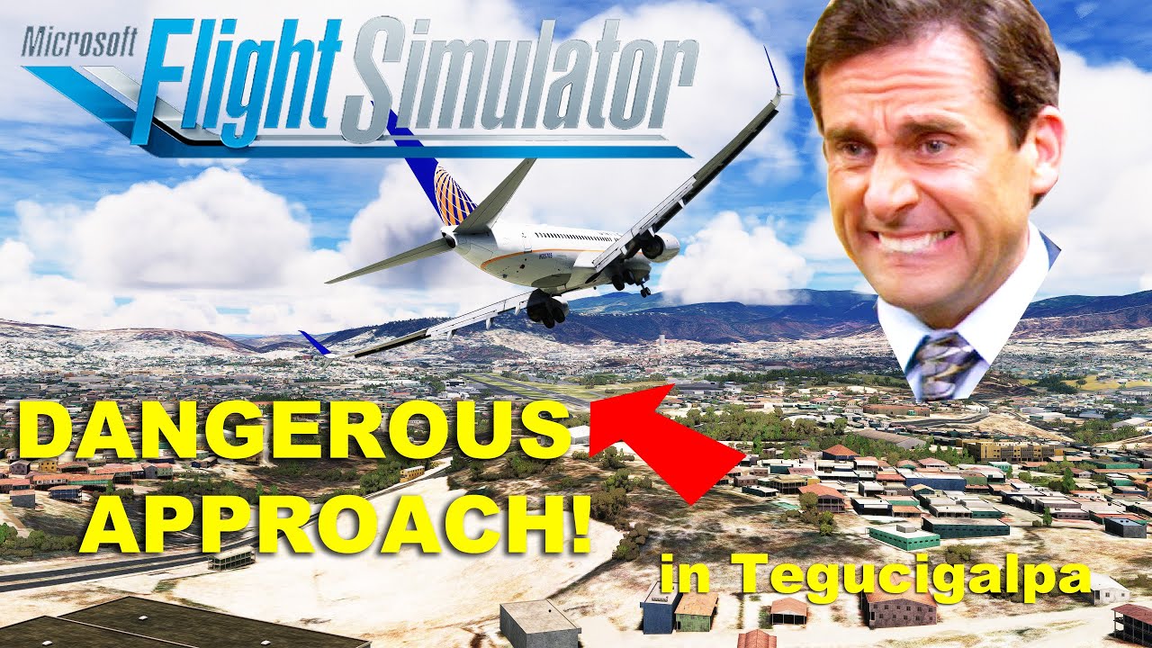 Crazy Dangerous Approach - B737 Tegucigalpa Toncontin RWY 02