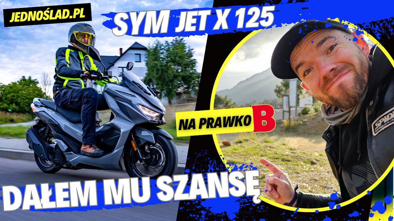 SYM JET X 125 2024: test skutera na prawko B