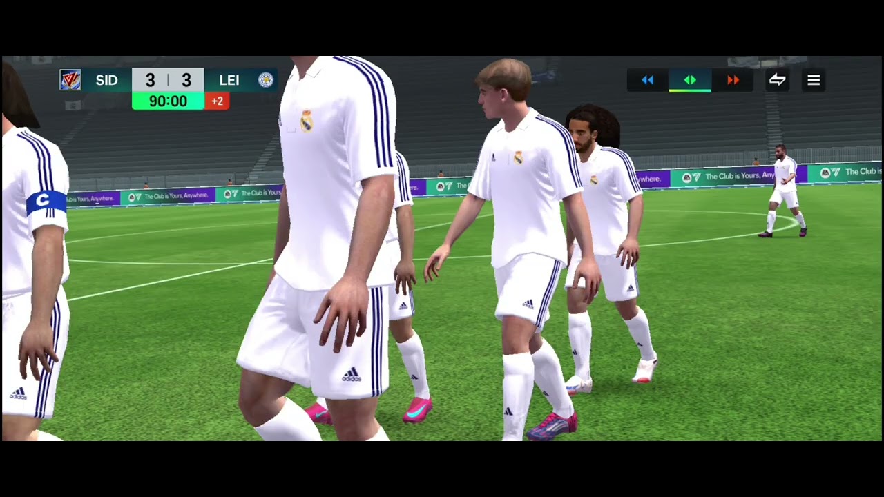 REAL MADRID VS LEICESTER CITY