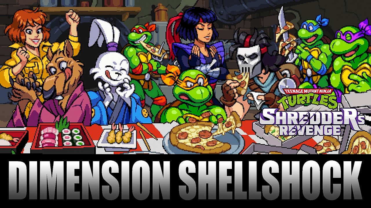 DIMENSION SHELLSHOCK SURVIVAL SOLO | Teenage Mutant Ninja Turtles Shredder's Revenge