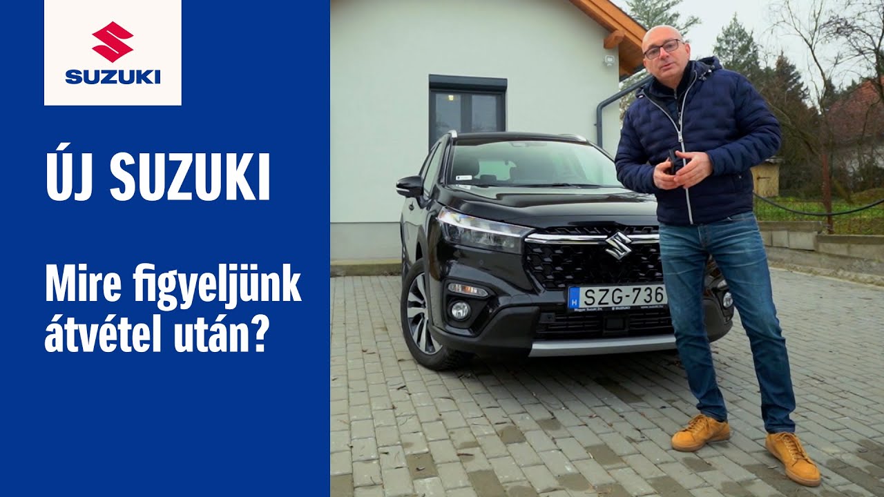 Mutatjuk, hogy mikre figyelj oda új Suzukid átvétele után!