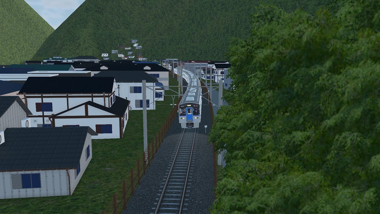 【TRAIN CREW】3643K 大手橋発館浜行き下り快急 4000R形6両(リメイク版)