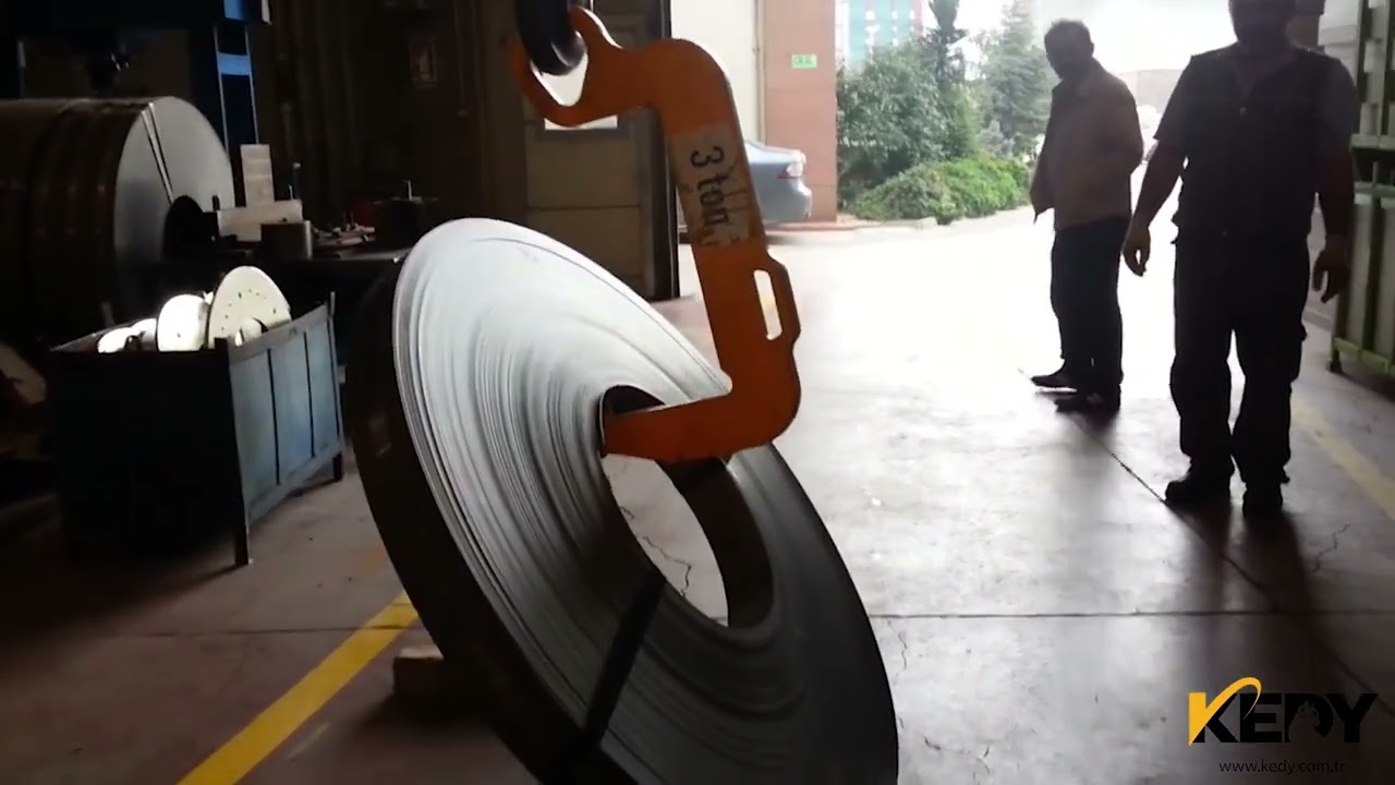 KEDY C Hook for Lifting & Turning Coils