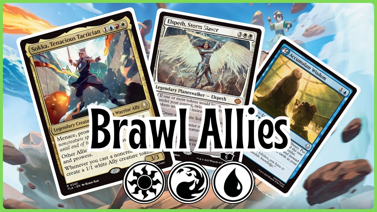 Brawl | Jeskai Allies & Lessons Sokka | Standard Brawl Deck Commander | MTGA