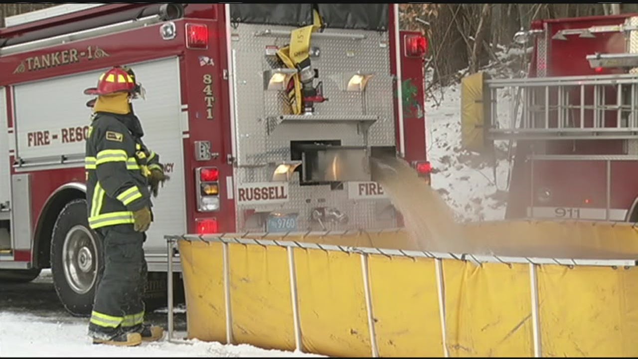 Blandford building destroyed in fire