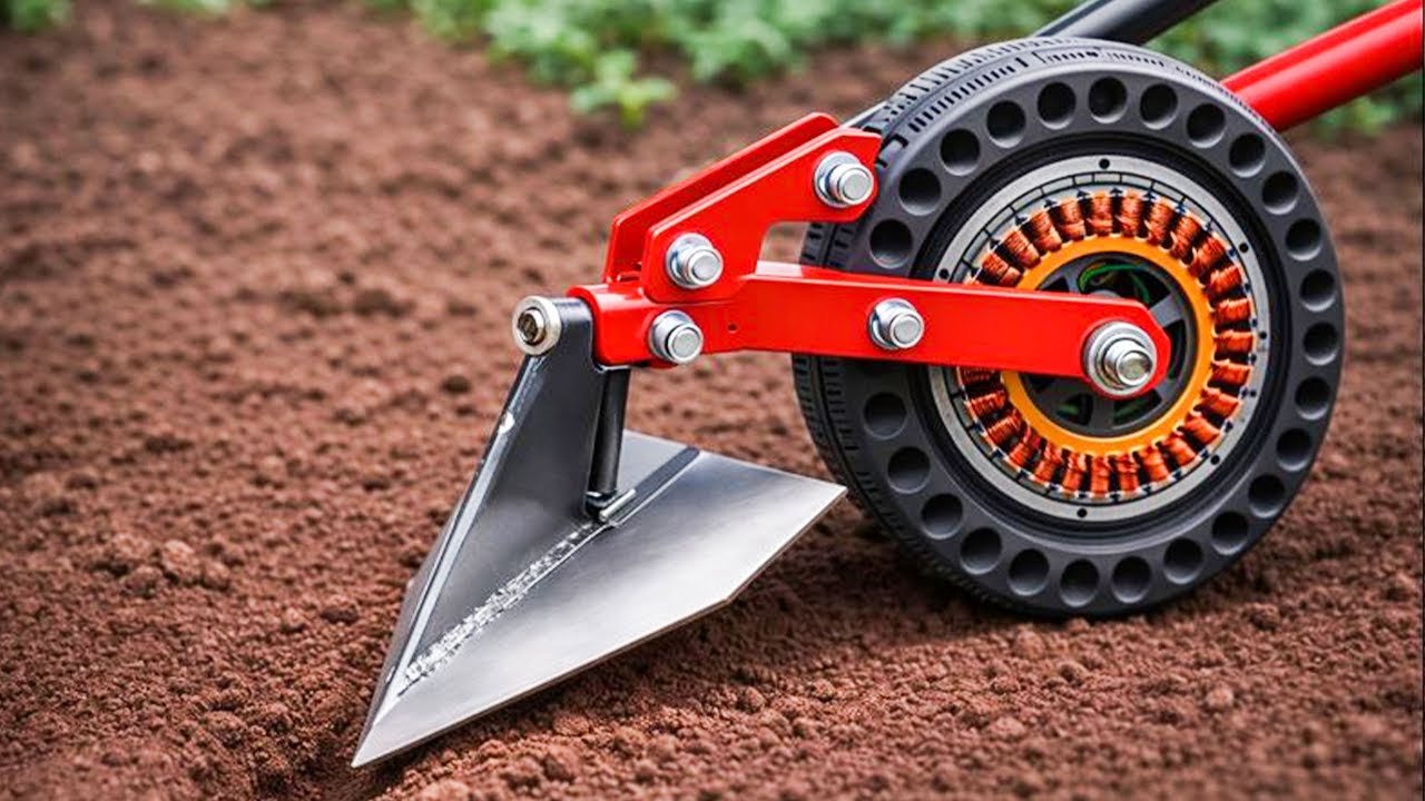 A Welder’s Crazy Idea! An Electric Motor Turns an Old Hoe into a Million-Dollar Tool