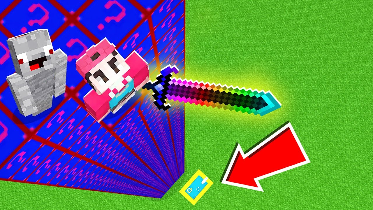 999.999 Meter LUCKY BLOCK TURM überleben in Minecraft! 😱 (Unmöglich)