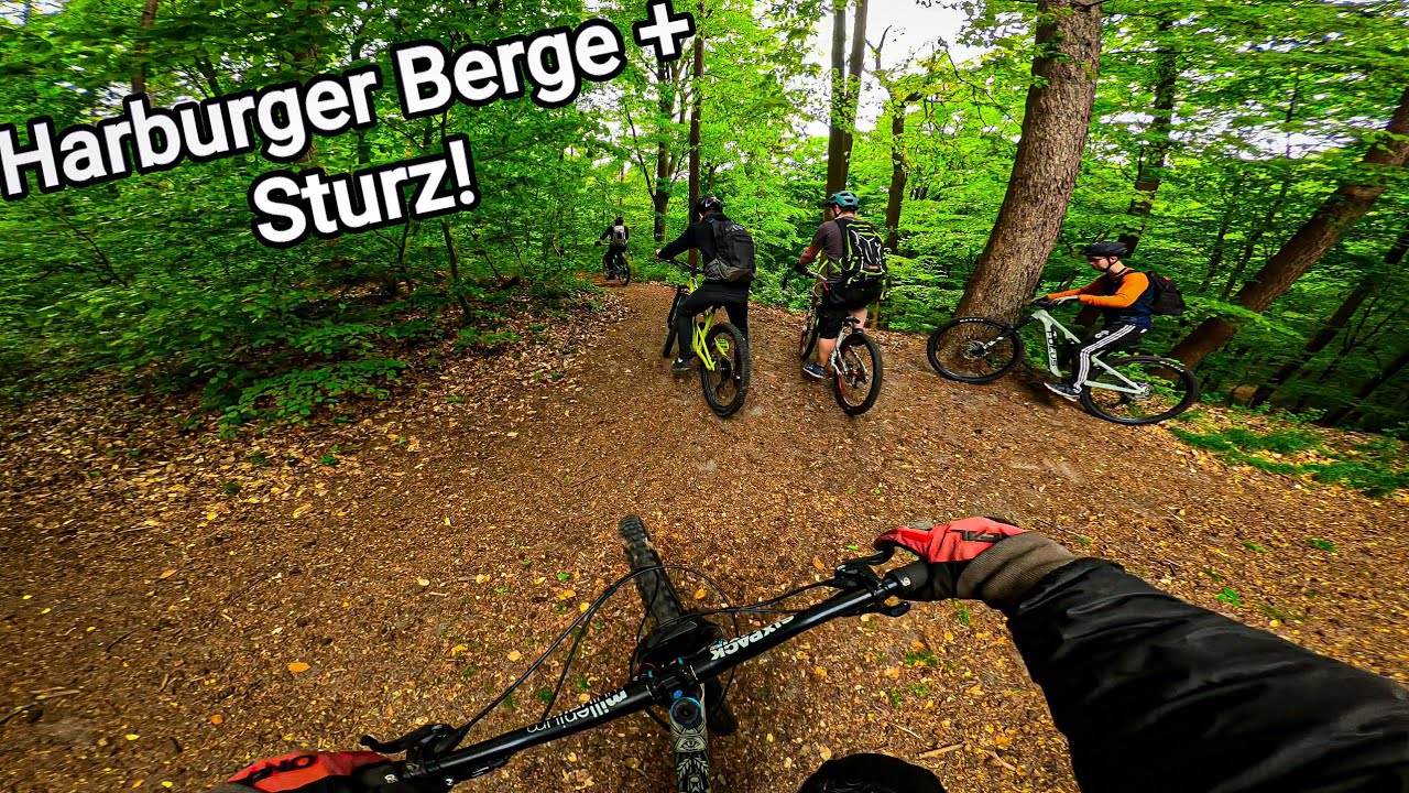 Harburger Berge + Sturz!