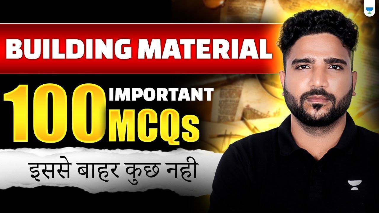 Building Material | Important 100 MCQs | Praveen Sir