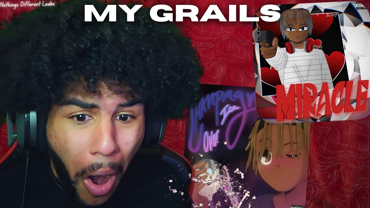 Abnxormal REACTS to Juice WRLD - Champagne Over Ice, Miracle & iphone