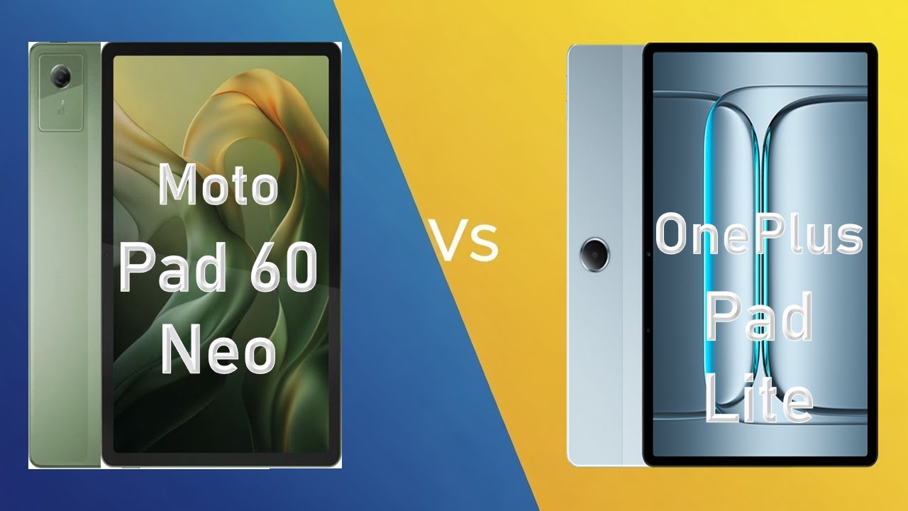 Moto Pad 60 Neo vs OnePlus Pad Lite