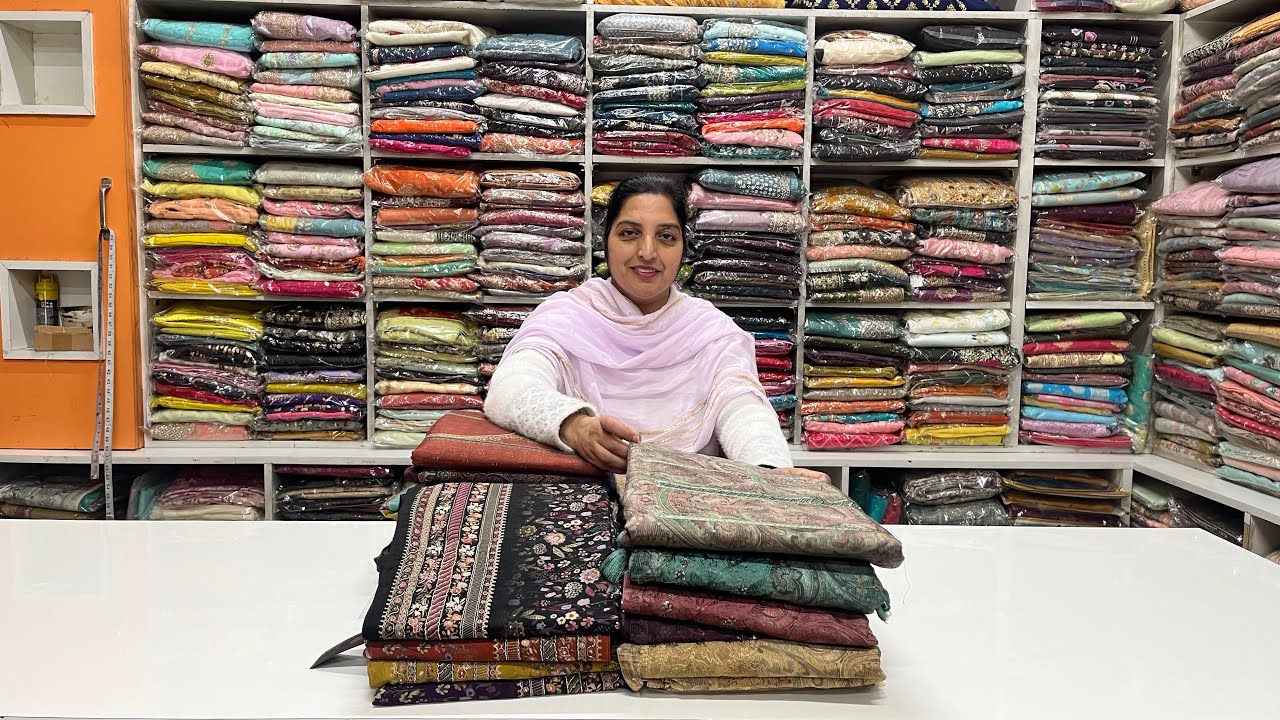 ਪਿਉਰ ਮਸਲੀਨ/ Pure Muslin cotton Suits| Taj Fashion Jalandhar| 11/02/25