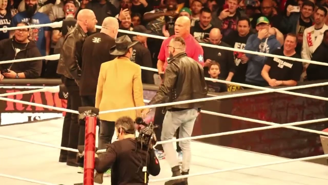 DX Full Segment With Kurt Angle On Raw XXX Live In Philadelphia !!!