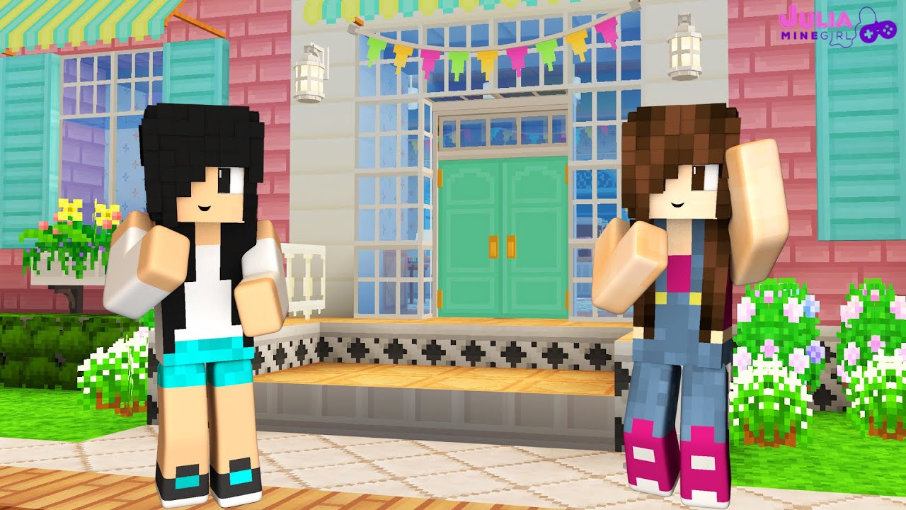 Minecraft - CASA LINDA NO MUNDO SAKURA (Parte 1)