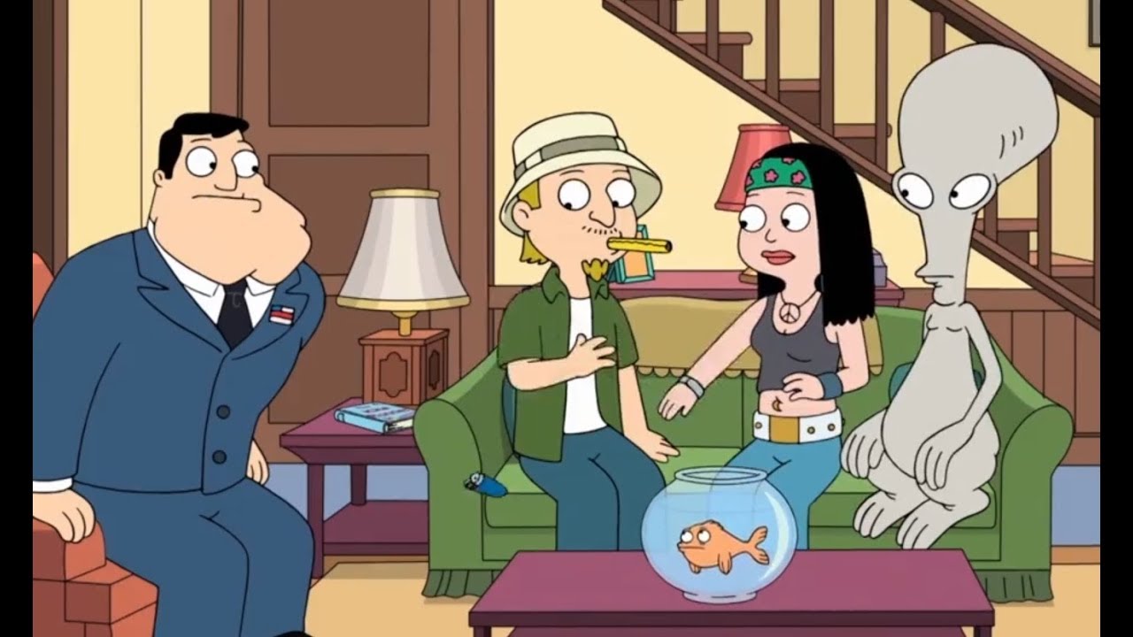 American Dad - Jeff Tries To Smoke