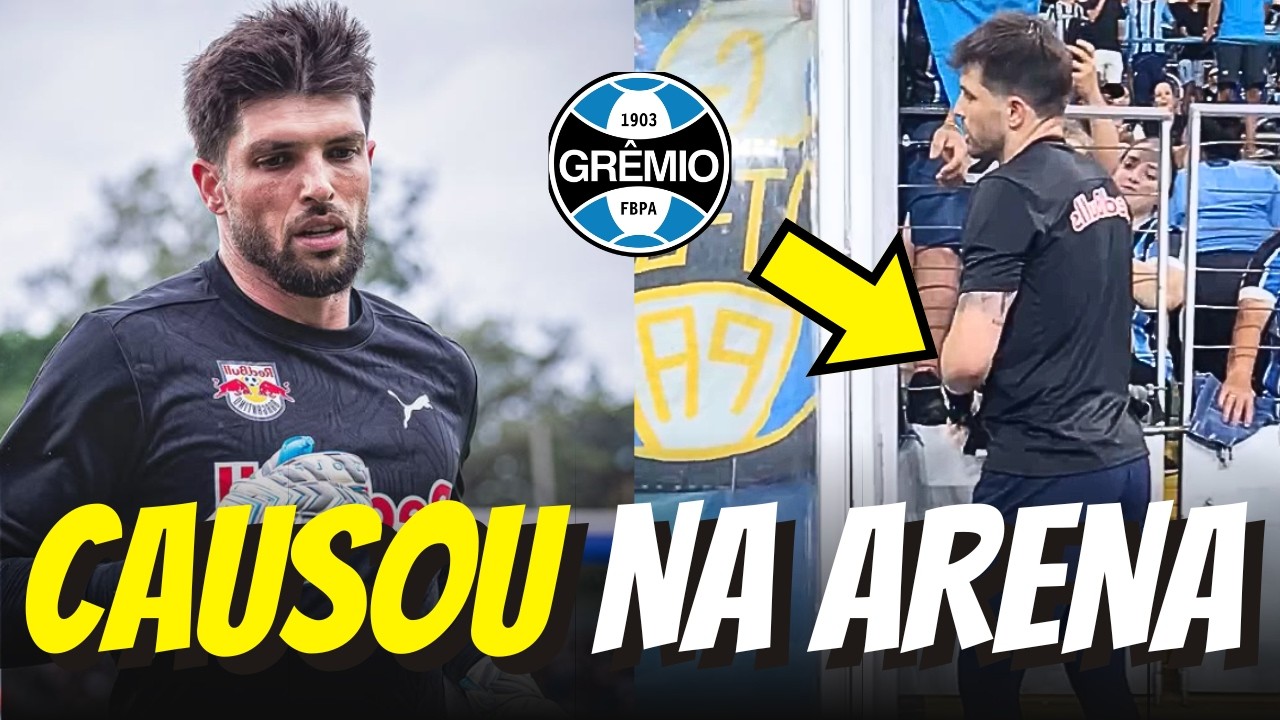 💥😱Nossa SENHORA! Veja a BAITA ATITUDE de Volpi AO RETORNAR a ARENA do Grêmio COMO ADVERSÁRIO!