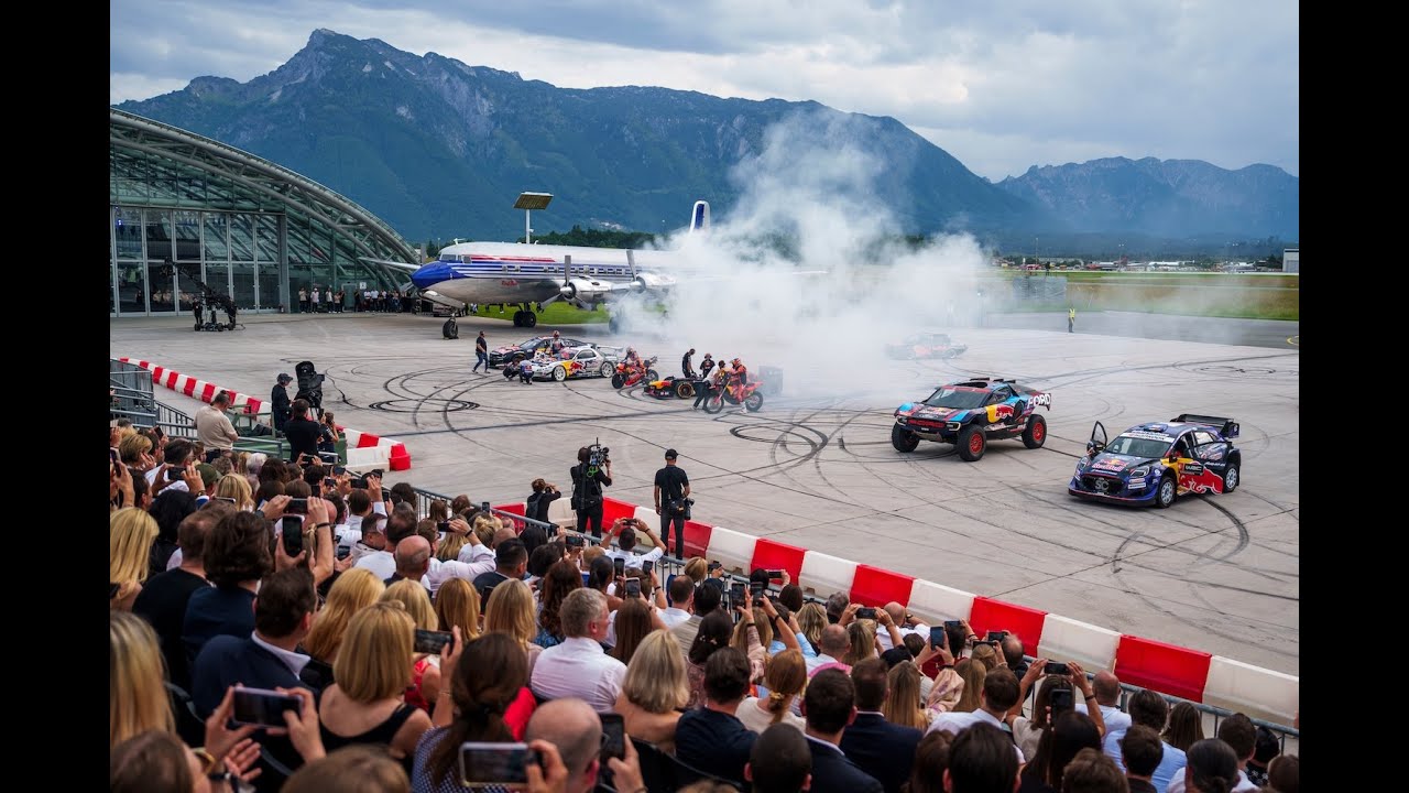 Experience the Thrill: Max Verstappen Takes to the Track in the Red Bull RB8 at Hangar-7!