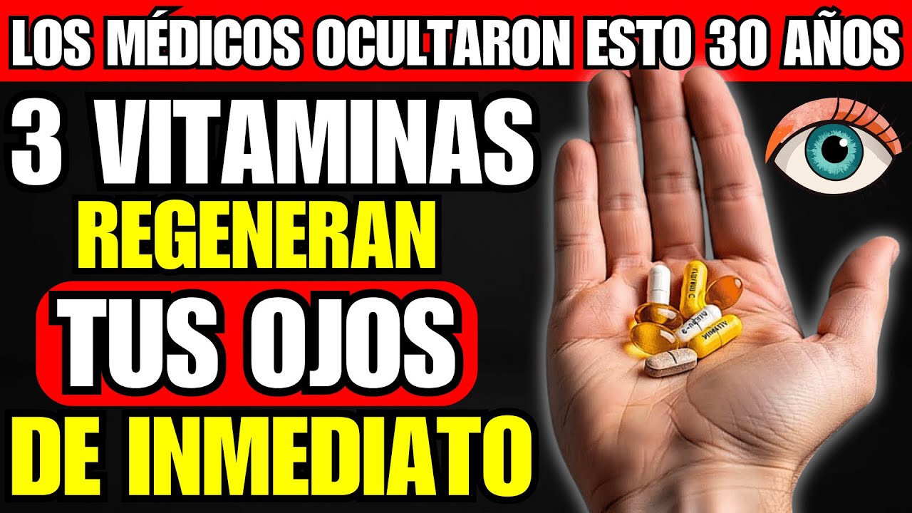 Si NO Tomas Esta VITAMINA, tu Vista Empeorará (Oftalmólogo Explica POR QUÉ)