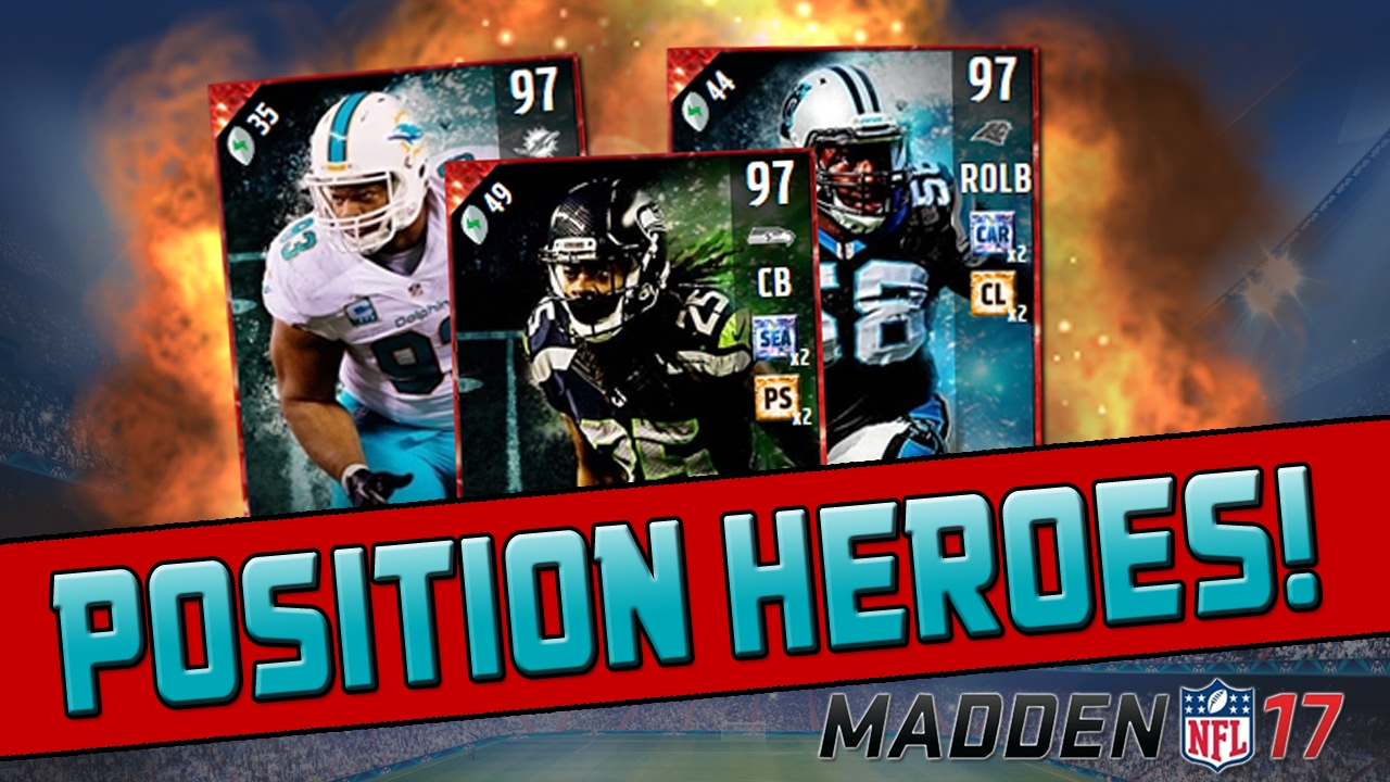 All Defensive Position Heroes! | Madden 17 Ultimate Team - How To Make Coins