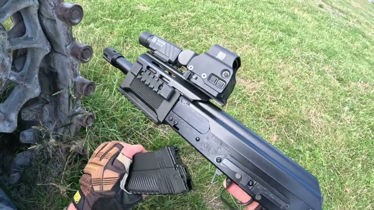 Airsoft Tokyo Marui Saiga 12 SBS at Mayhem Essex, Fields, Sunday 28th July 2024