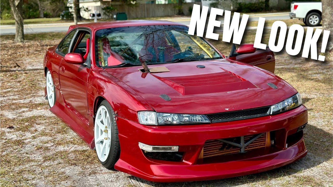 The 1jz S14 gets a sick new look!