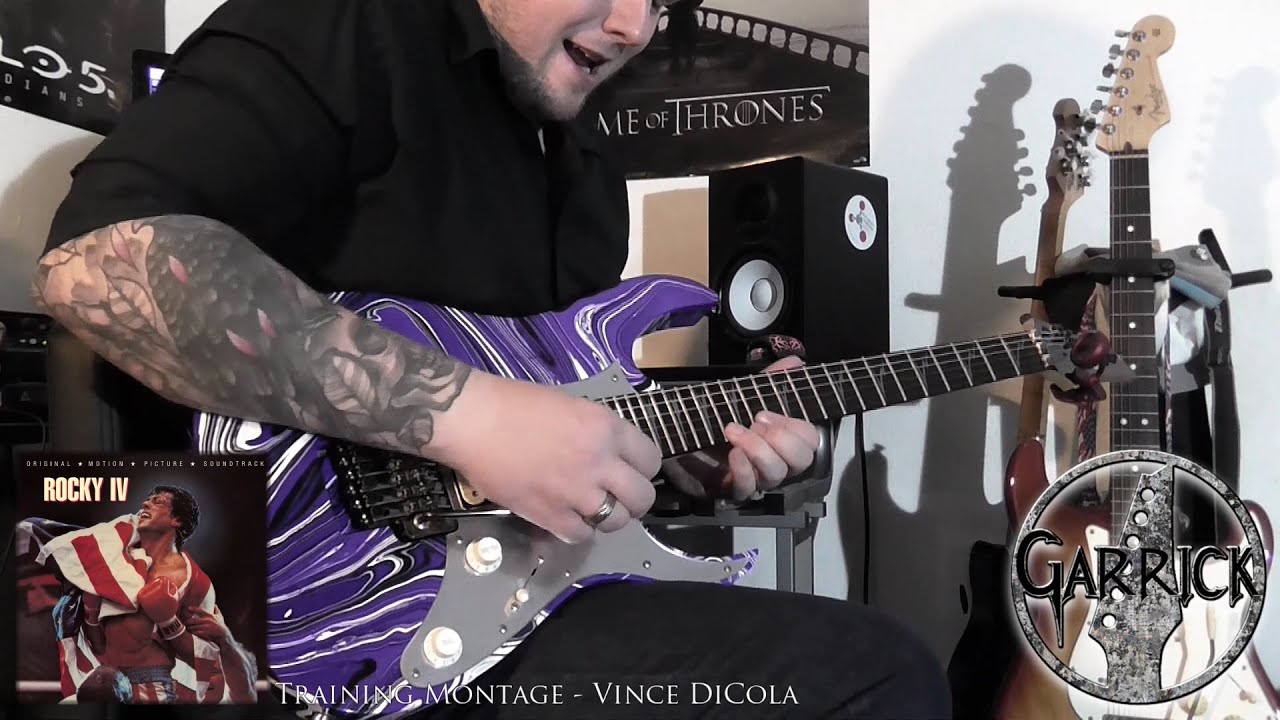 Training Montage (Vince DiCola - Rocky IV OST) - Guitar cover by James Garrick