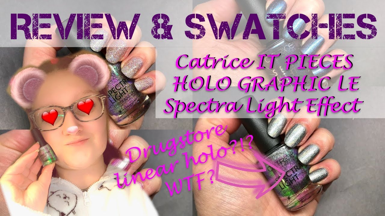 Drugstore Linear Holo #WTF?!? Catrice Spectra Light Effect LE Swatches and Review