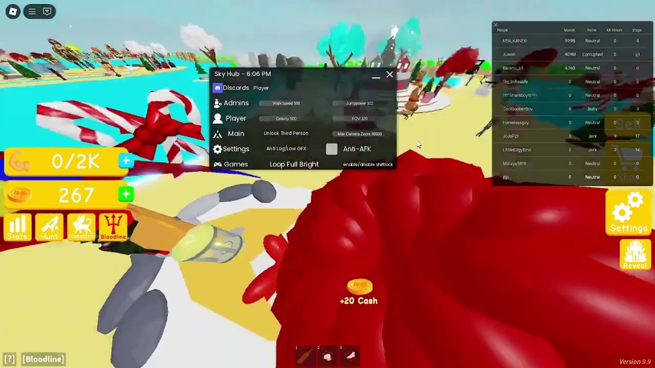 lifting simulator script pastbin