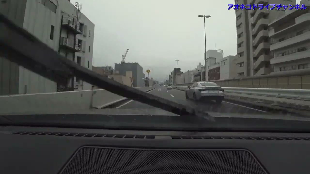 アオネコの京葉道路の船橋ICから首都高の外苑出口まで行くドライブ