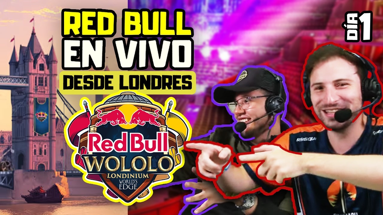 RED BULL LONDRES 2026 - COMIENZA TODO: THEVIPER vs SEBAS - HERA vs HEARTT y mas - AOE 2
