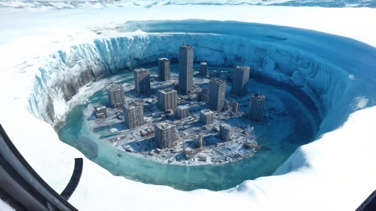 Une civilisation gel&eacute;e d&eacute;couverte sous la glace en Antarctique