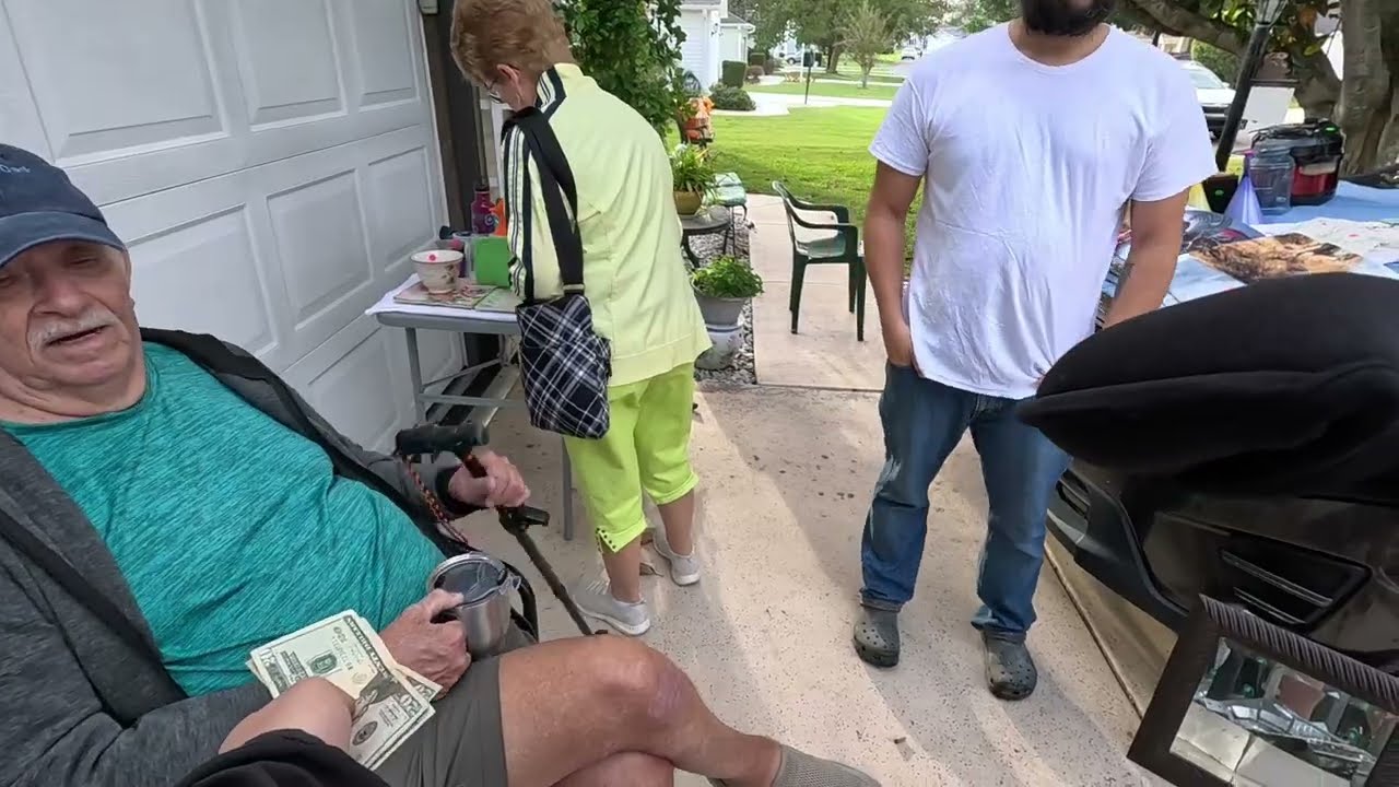 A GARAGE SALE MIRACLE!