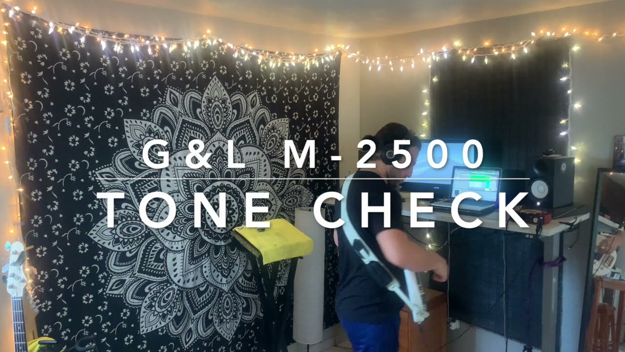 G&L M-2500 ( Tone Demo )