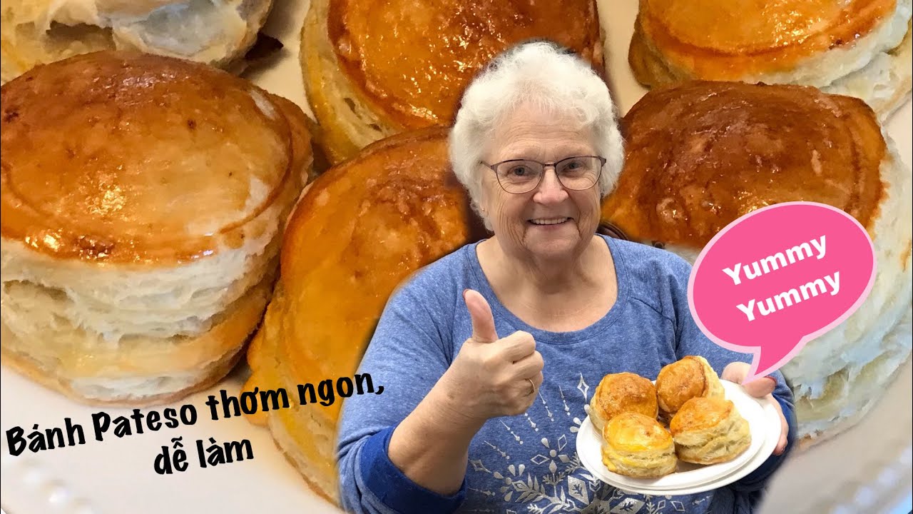 Bánh Pateso đơn giản, dễ làm ( Vietnamese Pate Chaud - Puff Pastry Pork Dumpling )